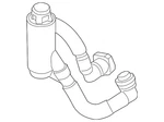 Genuine Bmw Filter Assembly 16-13-7-303-953. Fixed Price $64.31.