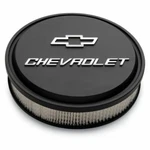 Proform 141-830 Inch Air Cleaner Kit Alunimum Black Crinkle Raised Emblem. Fixed Price $180.95.