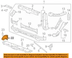 Gm Oem 15-22 Canyon Radiator Support-baffle 23460199. Fixed Price $46.63.