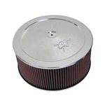 K&n KN60-1310 Chrome Custom Air Cleaner Assembly 14" X 6" Fits Neck Size 5-1/8". Fixed Price $276.62.