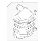 Genuine Volvo Air Filter And Housing Assembly 31338030. Fixed Price $208.77.