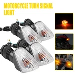 4X Clear Front Rear Turn Signal Indicator Lamp For Kawasaki 08-17. Fixed Price $31.69.