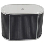 43-6006 Chrome Oval Air Cleaner Idf Weber/empi Hpmx 5-1/2" 9" 6". Fixed Price $90.45.