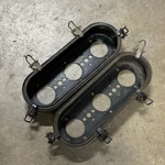Porsche 911 Cleaner Base Pair Metal Airbox Spring Clip Type Early Version. Fixed Price $250.00.