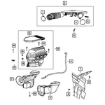 68413346AA Mopar Intake Tube For Dodge Challenger Charger Chrysler 300 2020-2021. Fixed Price $185.45.