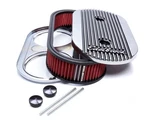 Edelbrock Elite Air Cleaner Assembly #4272 For Dual-quads, Oval Shap. Fixed Price $208.95.