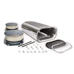 Racing Power Co-packaged Polished Hilborn Style Dual Quad Scoop- R5233. Fixed Price $319.33.