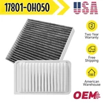 Cabin & Engine Air Filter For Toyota Camry Venza 2007-2017 2.5L 2.4L 17801-0H050. Fixed Price $8.99.