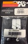 K&n Drycharger RC-3680DK Oval Straight 6". Fixed Price $15.99.