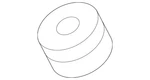 Genuine Nissan Air Filter Housing Insulator 16557-ZN50A. Fixed Price $24.07.