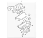 Gm Oem 10-15 Camaro Engine Intake-air Cleaner Assy 92230374. Fixed Price $271.93.
