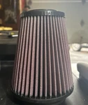 K &n High-flow Air Filter. Fixed Price $30.00.