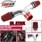 Red For 2001-04 Chevrolet Corvette C5 5.7L V8 Dual Twin Short Ram Air Intake Kit. Fixed Price $69.10.