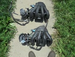 2011-2012 Ford Fusion 2.5L Engine Intake Manifold Complete W/ Throttle Body. Fixed Price $100.00.