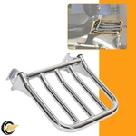 Detachable Rear Backrest Luggage Rack For Harley Heritage Softail Dyna Fatboy. Fixed Price $32.00.