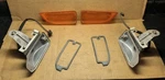 1970 Dodge Coronet R/t Superbee Front Marker Light Turn Signals Lens & Housings. Fixed Price $300.00.