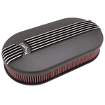 Edelbrock Large Oval Cast Aluminum Air Cleaner Dual 4-BARREL Carburetor With. Fixed Price $292.95.