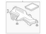 Genuine Bmw Air Cleaner Assembly 13-71-8-507-313. Fixed Price $298.24.