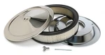 Trans Dapt 2463 Air Filter & Housing Assembly Round 14" Diameter Stainless Steel. Fixed Price $131.09.