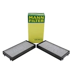 Mann Cuk 2941 Charcoal Cabin Air Filter Set For Bmw F15 F16 E70 E71 X5 X6. Fixed Price $41.97.