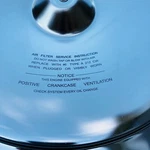 1967 1968 1969 Chevelle Chrome Air Cleaner Lid W/silk Screen Gm 6421833. Fixed Price $145.25.