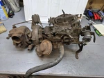 1980 81 Pontiac Trans Am Formula Firebird 301 Turbo Intake & Carburetor Assembly. Fixed Price $1250.00.
