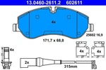 Ate Disc Brake Pad Set Ford Tourneo Custom Transit 1763915. Fixed Price $61.87.