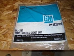 Gm TH200 Auto Transmission Filter Kit With Gasket Shallow Pan 8638964. Fixed Price $15.00.