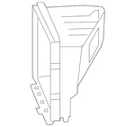 Genuine Gm Air Filter Housing 10353743. Fixed Price $10.56.