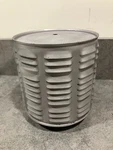 Vintage Louvered Carburetor Air Cleaner Hot Rat Street Stromberg Flame Arrestor. Fixed Price $50.00.
