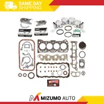 Full Gasket Set Pistons Bearings Fit 89-95 Geo Tracker Suzuki Sidekick 1.6. Fixed Price $199.95.