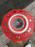 Used Oem Mopar Red 440 Magnum Air Cleaner Pie Tin Id Plate. Fixed Price $152.99.
