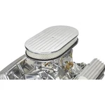 Ball Milled Billet-style Oval Air Cleaner, 15 Inch. Fixed Price $98.99.