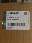 845409812017-OEM Gm- Used "take Off Part"-free Shipping. Fixed Price $70.00.