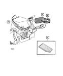 Genuine Mopar Air Cleaner 4721129AJ. Fixed Price $118.17.