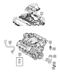 Genuine Mopar Crankcase Vent To Air Cleaner Tube 53032819AB. Fixed Price $351.05.