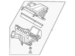 Genuine Nissan Air Filter And Housing Assembly 16500-6TA0A. Fixed Price $235.79.