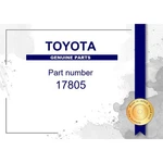 Genuine Toyota Intake Air Resonator Sub-assy Part No. 17805-74170 (1780574170). Fixed Price $251.48.