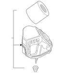 Genuine Audi Air Cleaner Assembly 4K0-133-838-S. Fixed Price $291.22.