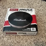 Edelbrock Air Cleaner Pro-flo 1203 Matte Black New. Fixed Price $37.97.