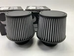 (2) Spectre 9138 High-flow Dual Cold Air Intake Filters 3" Inlet, 6" Tall. Fixed Price $49.95.