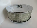 Chrome Muscle Style 6 3/8" Air Cleaner/ Paper 5 1/8" Carb #JKR2292CH/PA. Fixed Price $29.99.