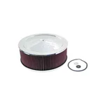 Closeout K&n 14" Round Red Air Filter Assembly W/ Steel Top 60-1450 Universal. Fixed Price $126.99.
