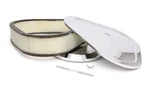 Racing Power Company R7148 X 3 Triangular Drop Base Air Cleaner Set. Fixed Price $89.30.
