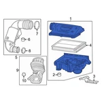 For Dodge Hornet 2023-2025 68567273AA Air Filter & Housing Assembly. Fixed Price $70.44.