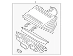Genuine Mazda Air Filter And Housing Assembly N3H1-13-320M. Fixed Price $797.73.