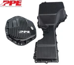 Ppe Black Aluminum Oil Pan & Rear Differential Cover For 17-19 Gm 6.6L Duramax. Fixed Price $674.98.