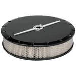 Billet 15824 Streamline 14" Round Air Cleaner - Satin Black. Fixed Price $459.74.