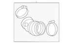 Genuine Ford Escape 2007 Engine Air Intake Hose 5L8Z-9B659-BA. Fixed Price $28.99.