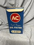 Vintage Nos Ac Delco Gm Triple Trapper Oil Filter Element P-117 5572425. Fixed Price $15.99.